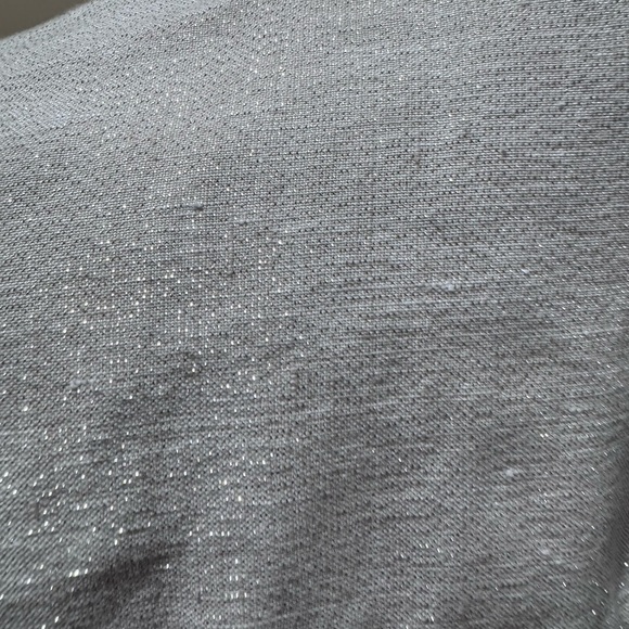 Chico's Cream Notched Collar Button Down Shirt - Picture 4 of 11